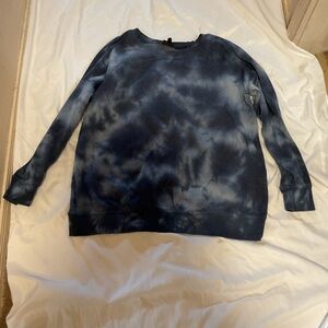 Torrid Blue Tye Dye Sweatshirt Size 0